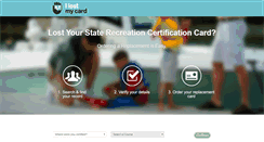 Desktop Screenshot of ilostmycard.com